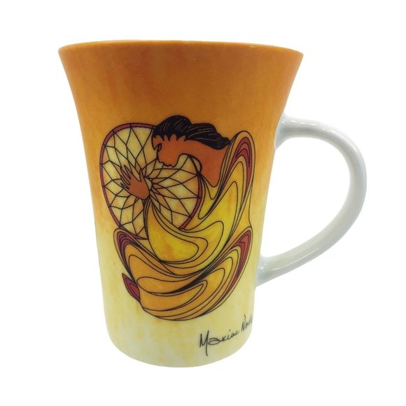 Maxine Noel Coffee Mug  Native Sioux Artist Dreamcatcher Rainmaker Porcelain - Picture 12 of 12